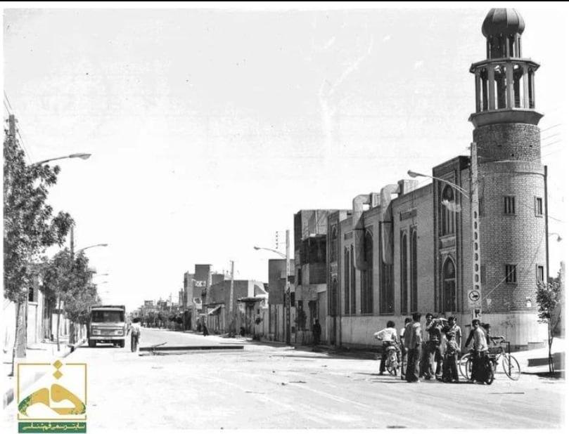 محله سیدان، مسجد سیدان و خیابان چهارمردان سال ۱۳۵۷