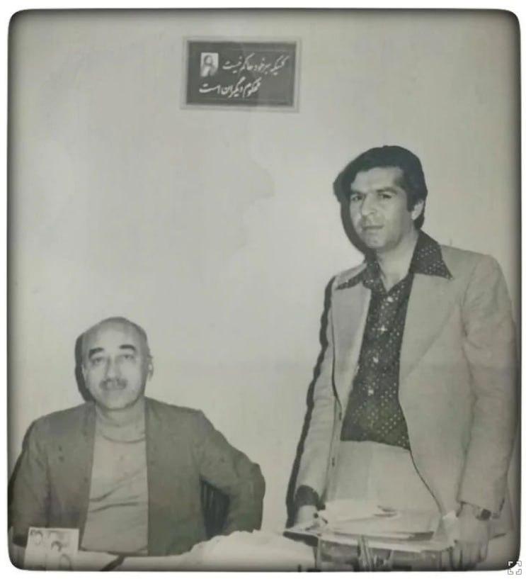 مرحومین محمد آسودگان و غلامحسین علیشاهی